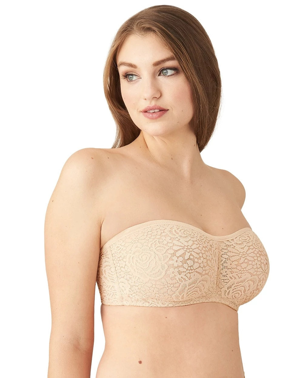 NUDE - Halo Lace Strapless Bra | Soma