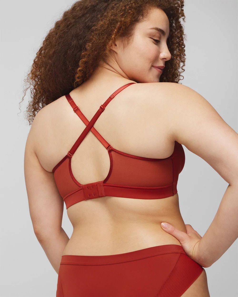 SIERRA REDWOOD - Convertible Bralette with Mesh Trim | Soma
