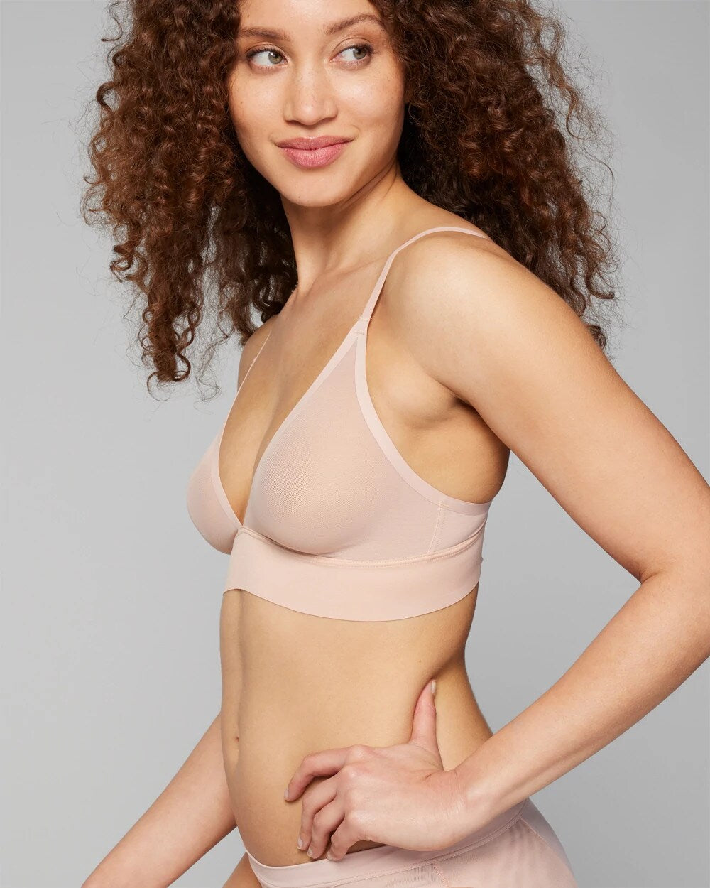 HUSH - Triangle Mesh Bralette | Soma