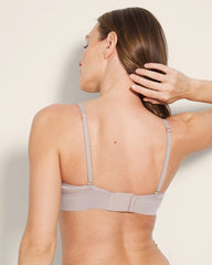 SILVER TAUPE - Shimmer Mesh Triangle Bralette | Soma