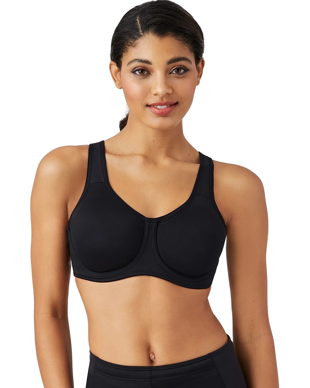 BLACK - Underwire High Impact Sports Bra | Soma