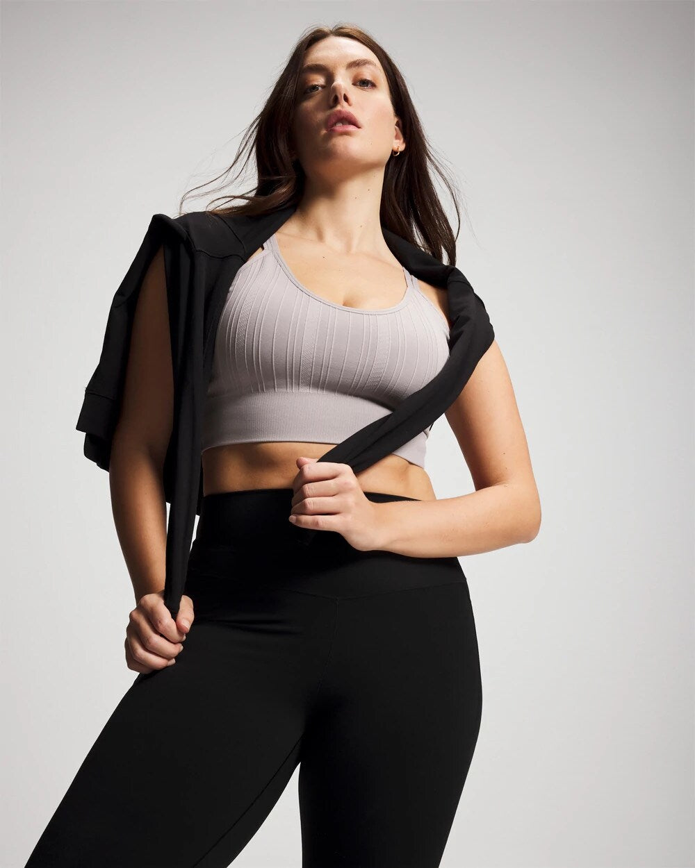 MINERAL GRAY - Seamless Bra With Strappy Back | Soma
