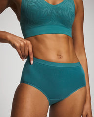 CERULEAN TEAL - Cotton Modern Brief Panty | Soma