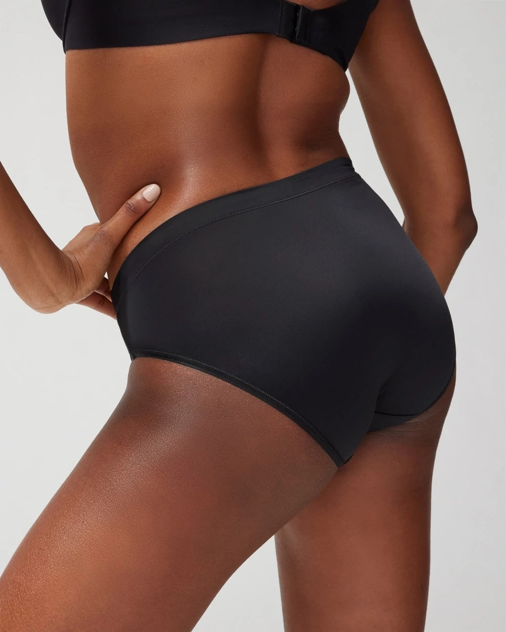 BLACK - High-Leg Brief Panty | Soma
