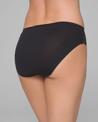 BLACK - Hipster Panty with Lace | Soma