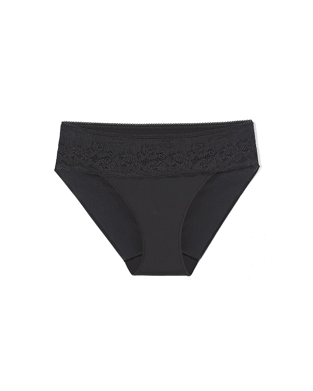 BLACK - Hipster Panty with Lace | Soma