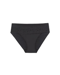 BLACK - Hipster Panty with Lace | Soma