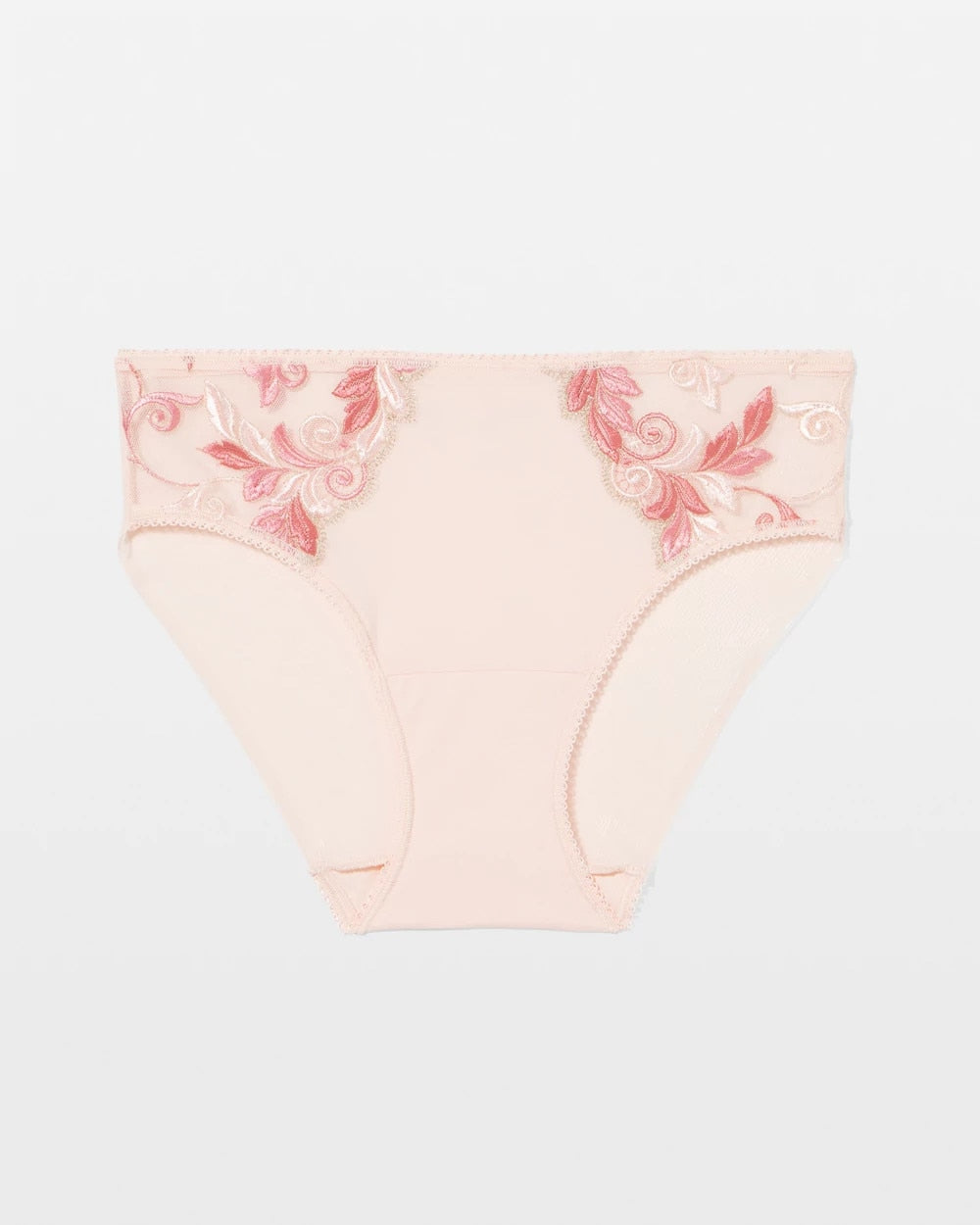 PEARL BLUSH TONAL W LUREX - Hipster Panty with Sensuous Lace | Soma