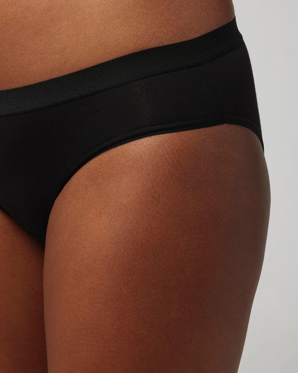 BLACK - Cotton Hipster Panty | Soma