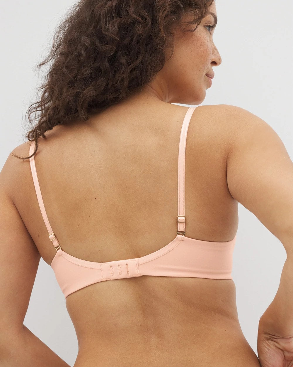 PEACH PARFAIT - Embraceable Perfect Coverage Bra with Crochet Lace | Soma