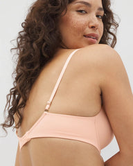 PEACH PARFAIT - Embraceable Perfect Coverage Bra with Crochet Lace | Soma