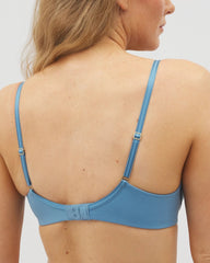 BLUE HEAVEN - Embraceable Perfect Coverage Bra with Crochet Lace | Soma