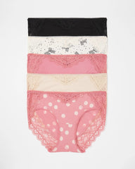 THATS A WRAP MULTI PACK - Lace Hipster 5 Pack | Soma