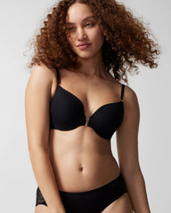 BLACK - Front-Close Perfect Coverage Bra | Soma