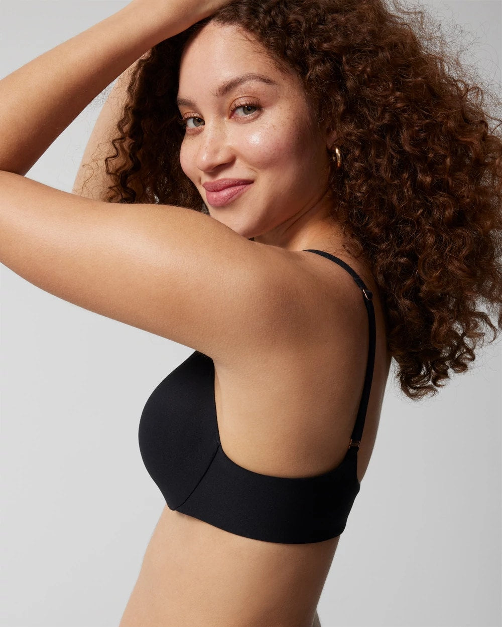 BLACK - Front-Close Perfect Coverage Bra | Soma