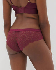 VELVET PLUM - Cheeky Panty with Lace | Soma