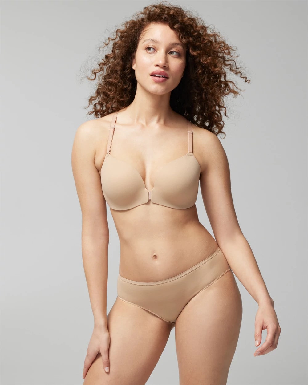 WARM AMBER - Front-Close Racerback Bra | Soma