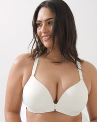 IVORY - Front-Close Racerback Bra | Soma