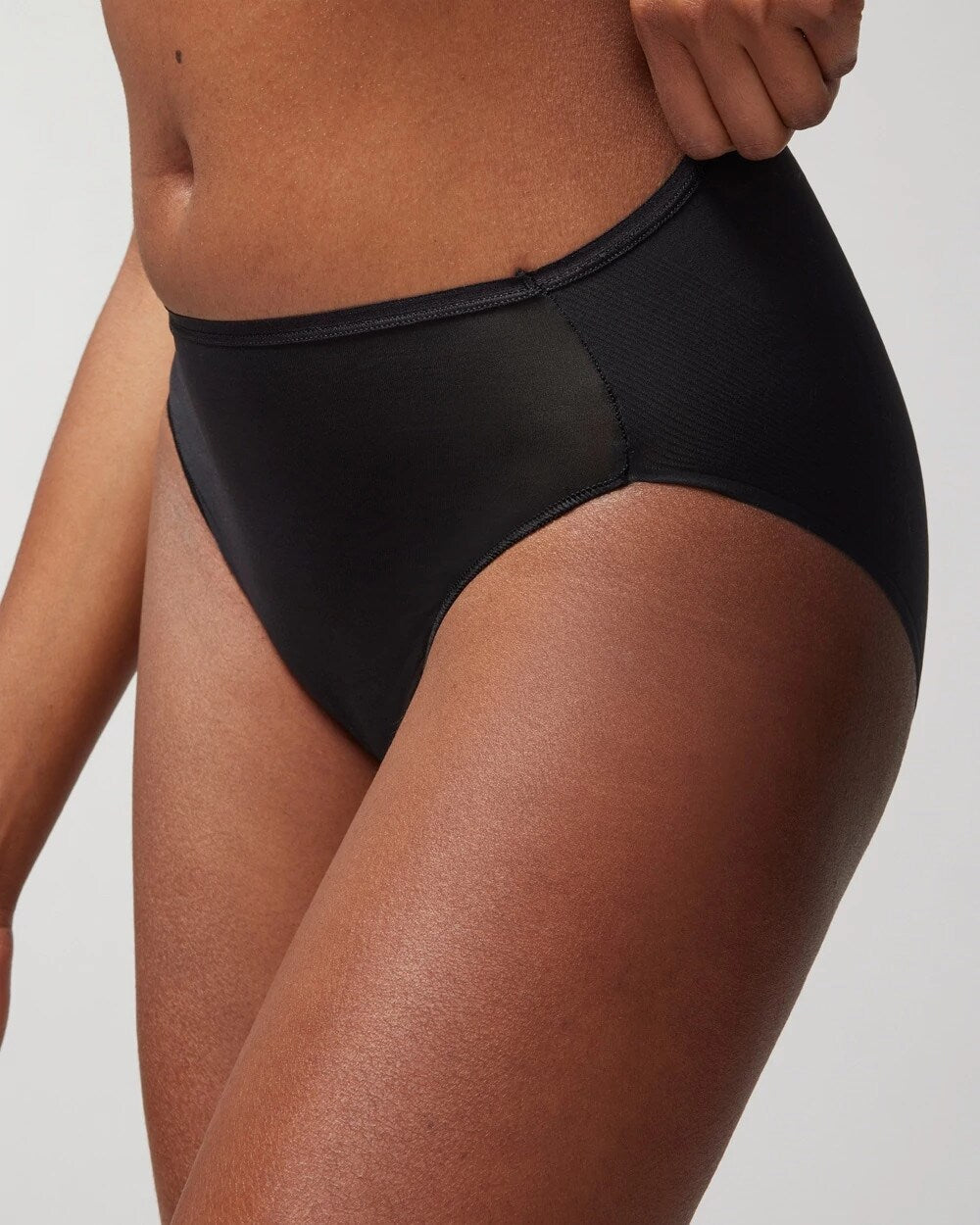 BLACK - High-Leg Panty | Soma