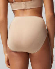 WARM AMBER - High-Leg Panty with Lace | Soma