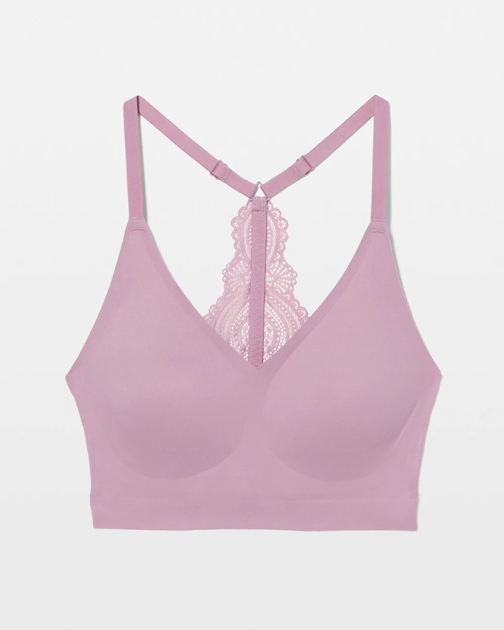 LILAC WINE - Racerback Bralette with Lace Back | Soma