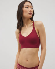 FIRST KISS - Racerback Bralette with Lace Back | Soma