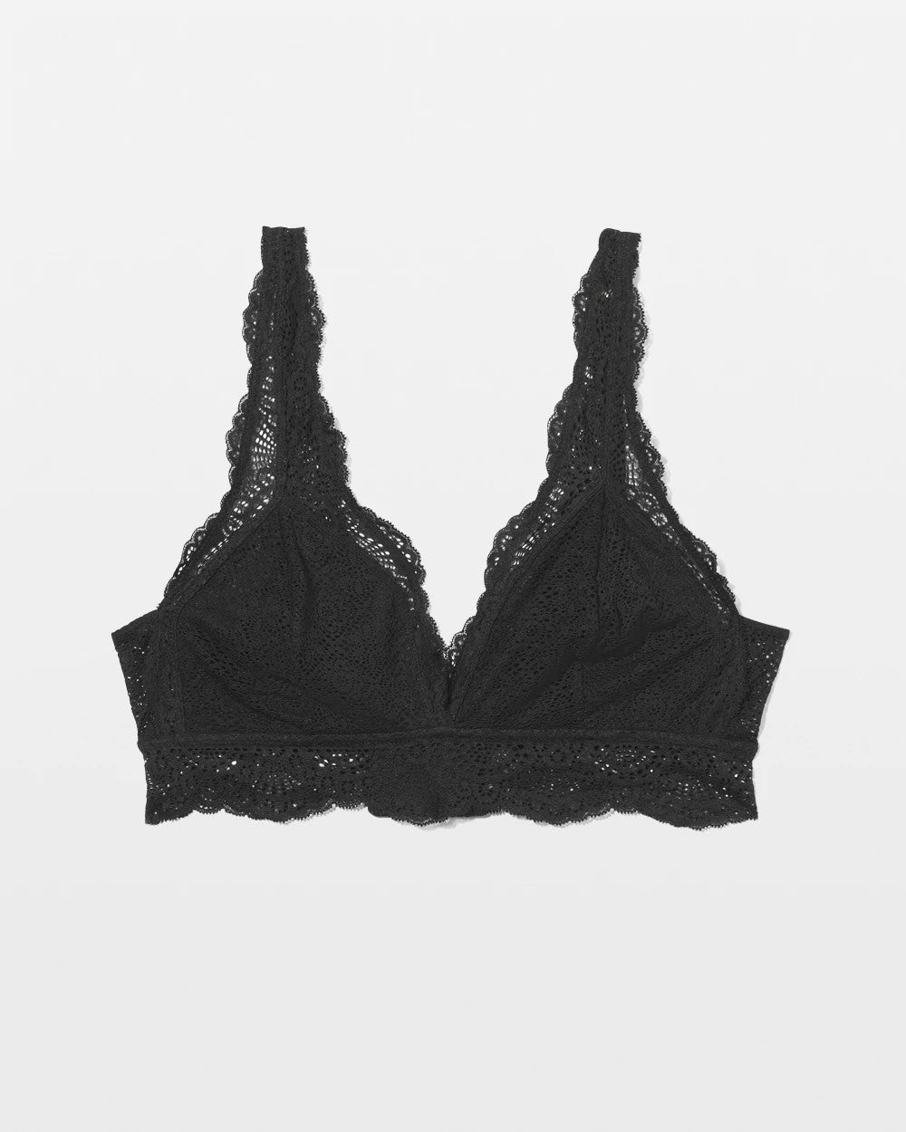 BLACK - Crochet Lace Bralette | Soma