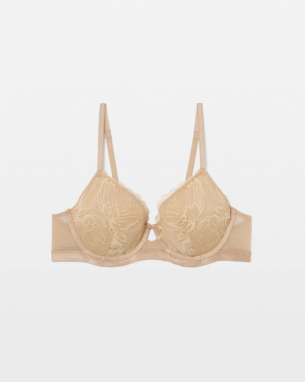 WARM AMBER - Perfect Coverage Bra with Lace | Soma
