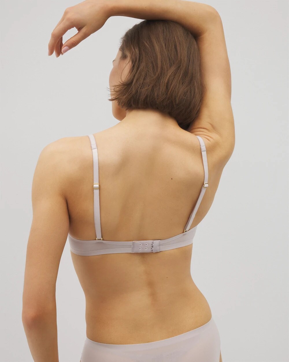 GRAY GLASS - Plunge Bra with Lace | Soma