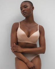 HUSH - Wireless Lace Push-Up Bra | Soma