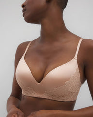 HUSH - Wireless Lace Push-Up Bra | Soma
