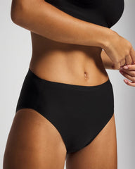 BLACK - Soft Stretch High Leg Panty | Soma