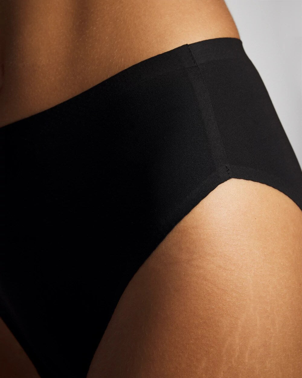BLACK - Soft Stretch High Leg Panty | Soma
