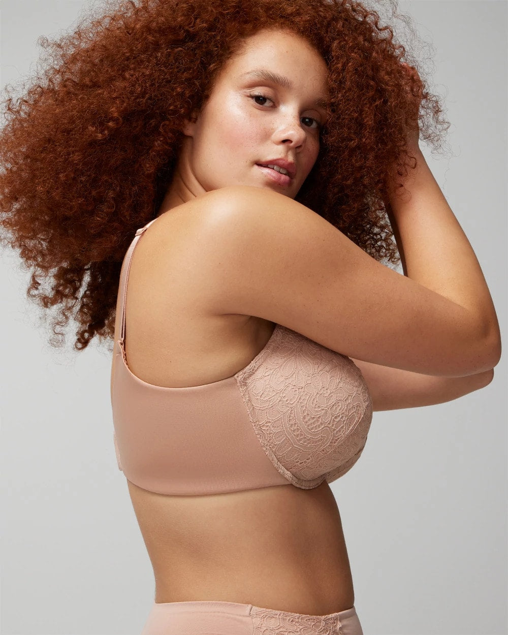 HUSH - Push-up Plunge Bra with Lace | Soma