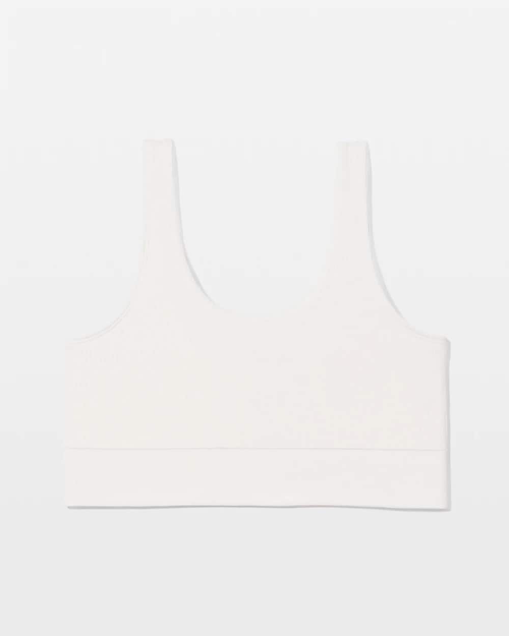 IVORY - Seamless Rib Bralette | Soma