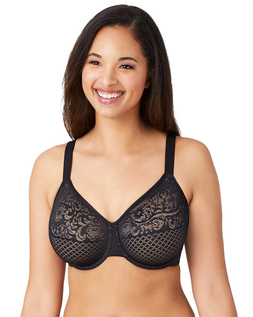 BLACK - Visual Effects 1 Inch Minimizer Bra | Soma