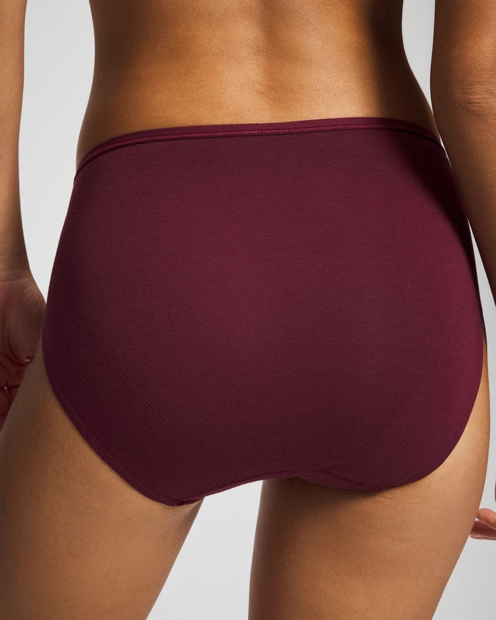 VELVET PLUM - Cotton High Leg Panty | Soma