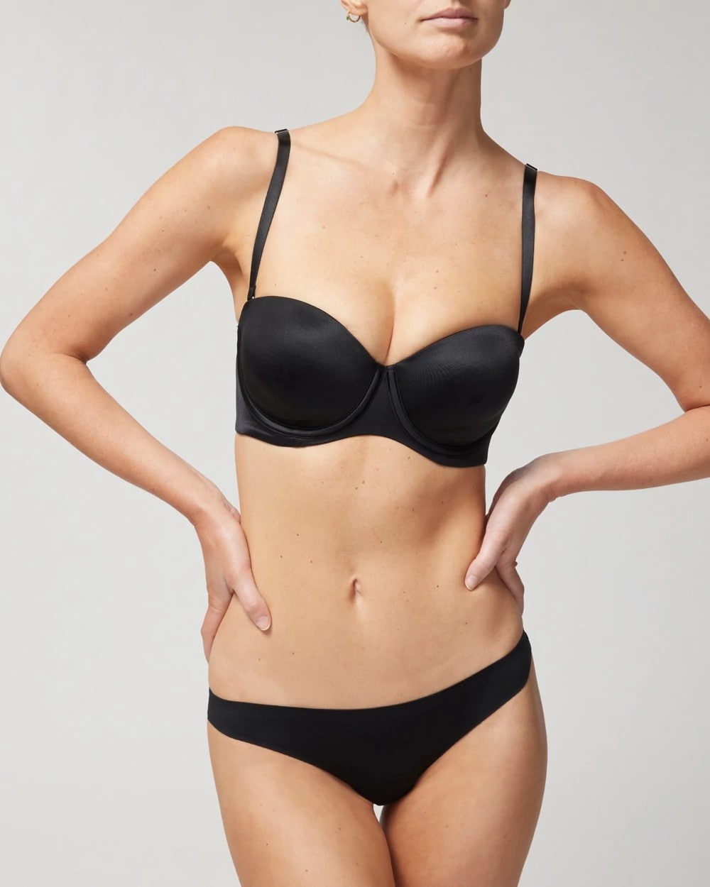 BLACK - Soft Stretch Thong Panty | Soma