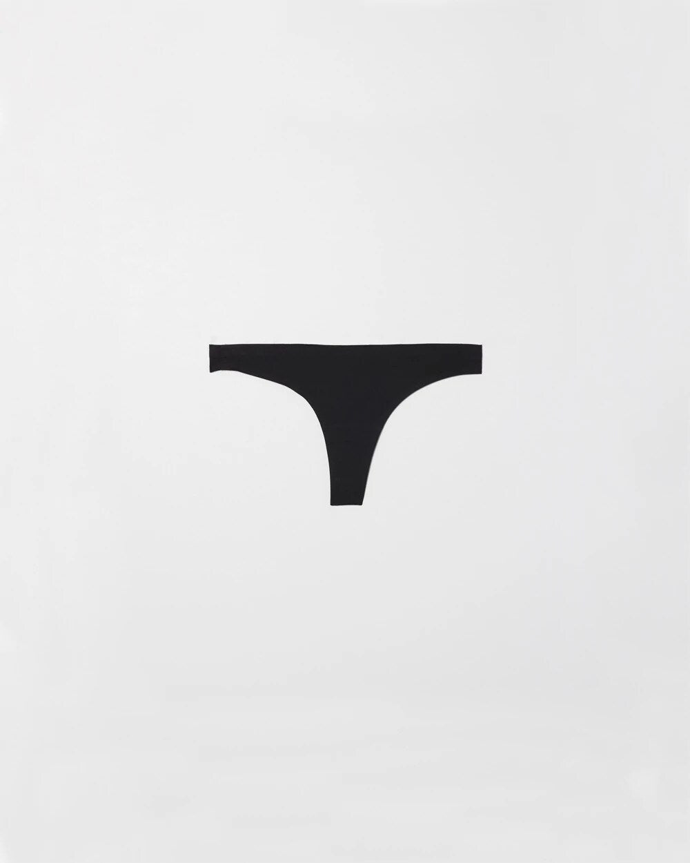 BLACK - Soft Stretch Thong Panty | Soma