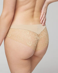 WARM AMBER - Cheeky Hipster Panty with Lace Back | Soma