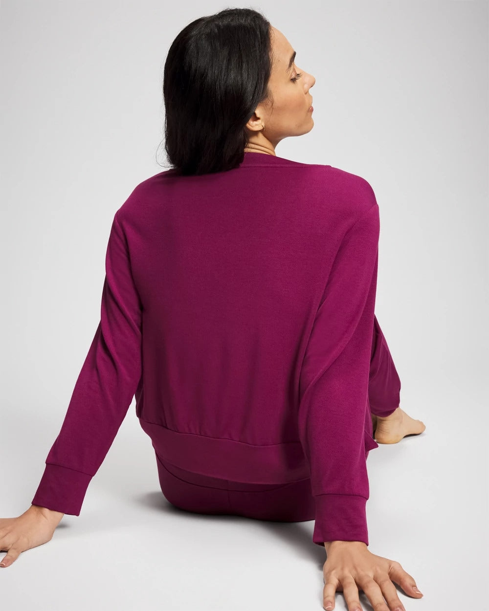 POMEGRANATE WINE - Long-Sleeve Pajama Top | Soma