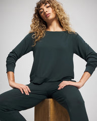 GREEN JOLIE - Long-Sleeve Pajama Top | Soma