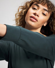 GREEN JOLIE - Long-Sleeve Pajama Top | Soma