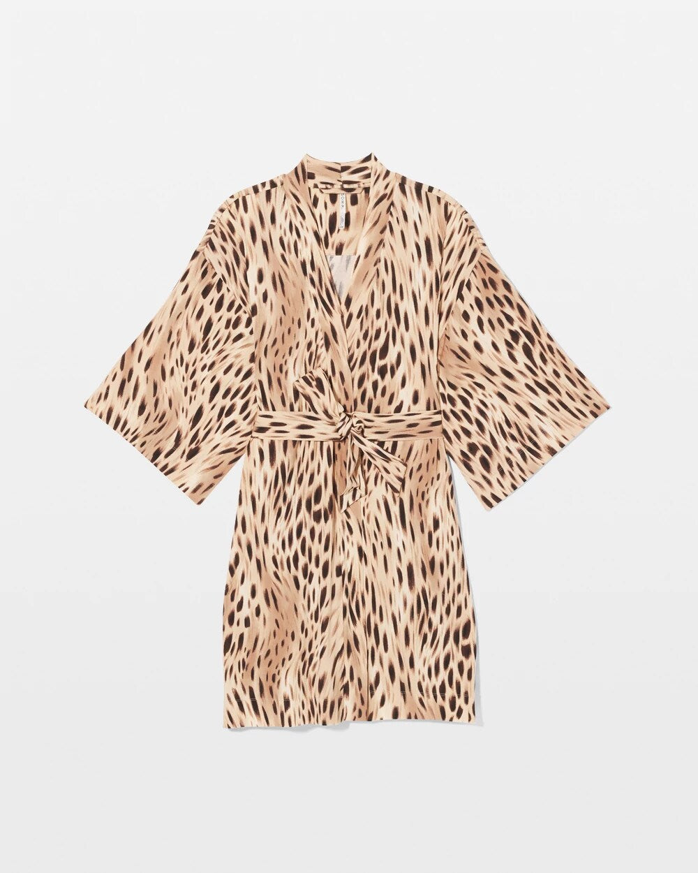 SPLENDID LEOPARD AMBER - Short Robe | Soma