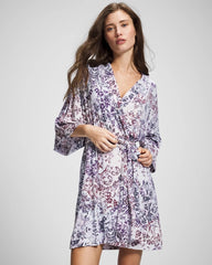 LACE HARMONY LILAC - Short Robe | Soma
