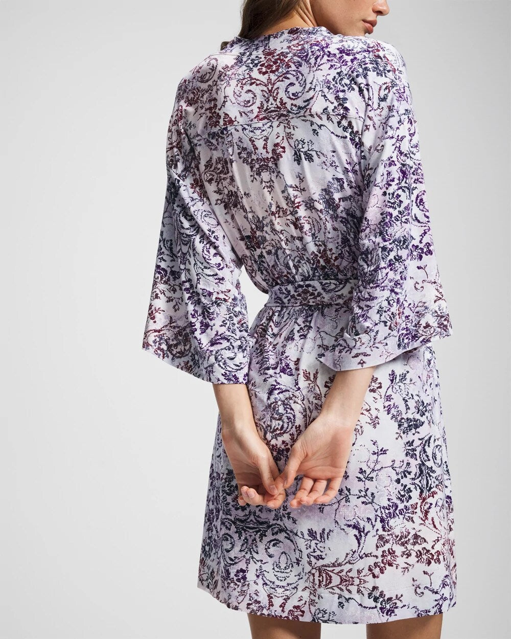 LACE HARMONY LILAC - Short Robe | Soma