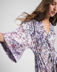 LACE HARMONY LILAC - Short Robe | Soma