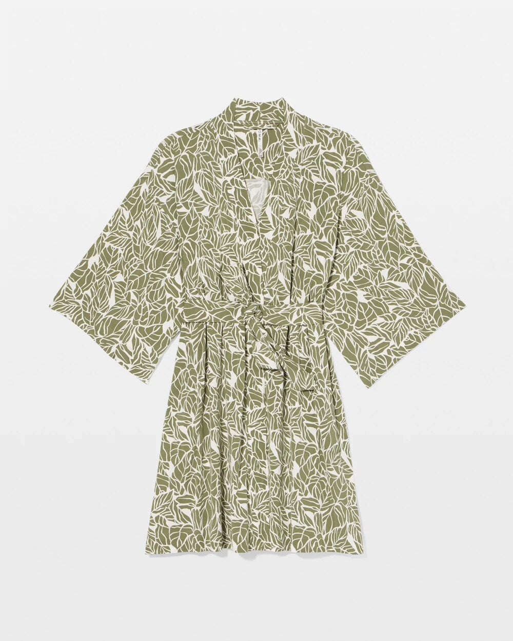 PALMTASTIC VETIVER/CHAMP - Short Robe | Soma