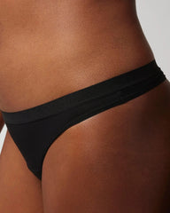 BLACK - Cotton Thong Panty | Soma