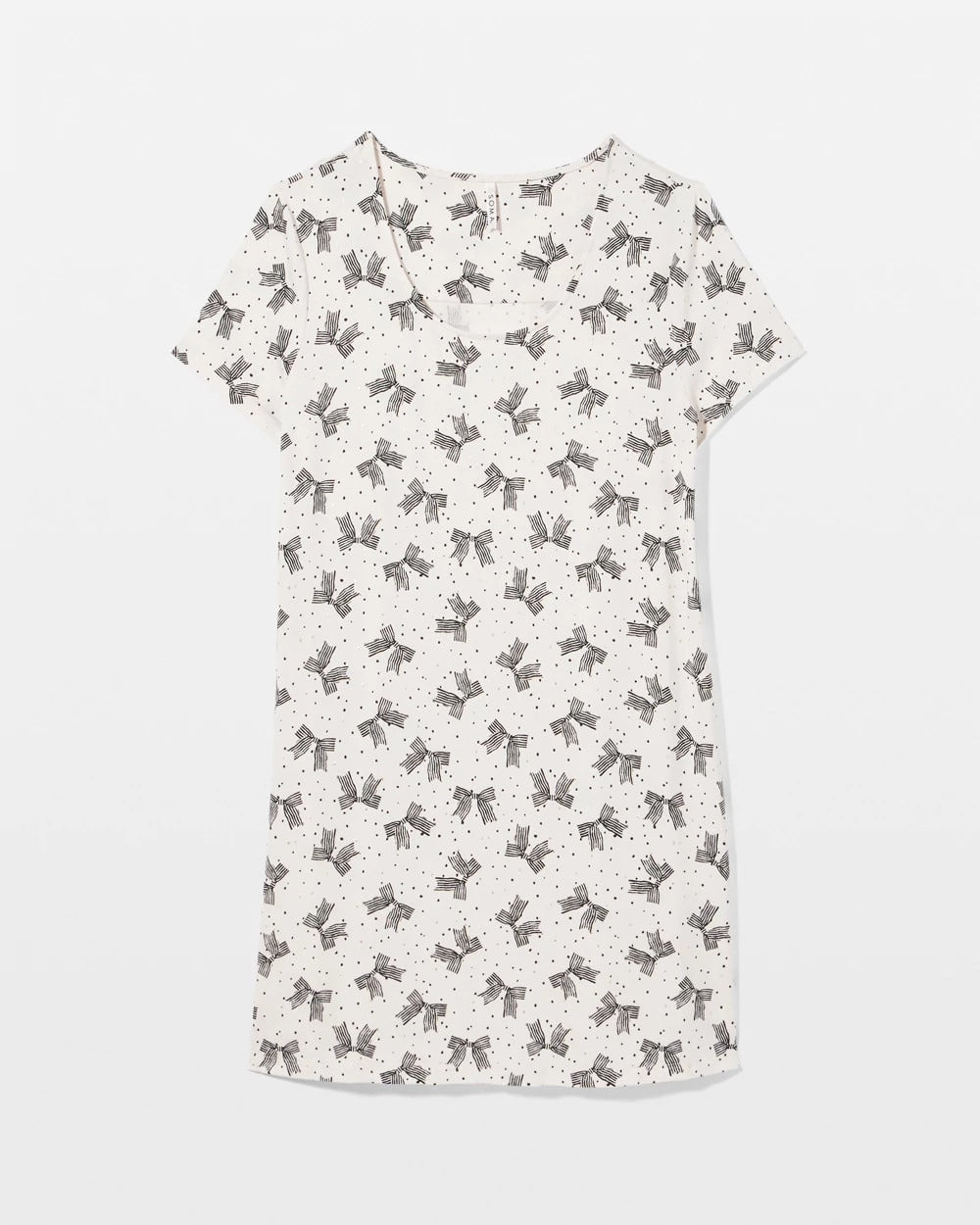 THATS A WRAP CHAMP MICRO - Short Sleeve Scoop Neck Sleepshirt | Soma